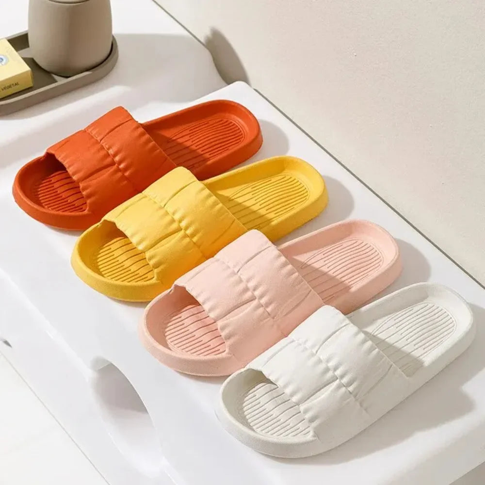 Soft EVA Slippers, Non-Slip Home & Bath Sandals, Comfortable Lightweight Summer Shoes, Cute Unisex Footwear, Durable & Cozy
