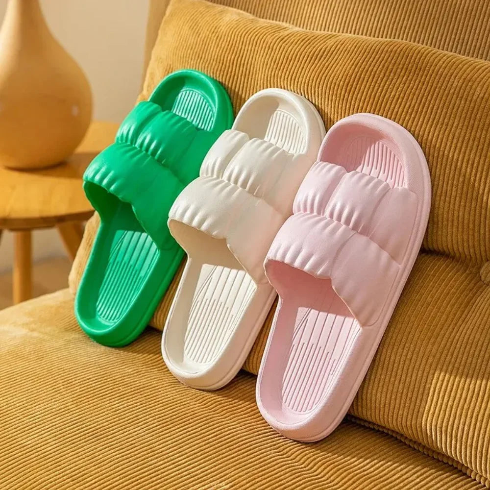 Soft EVA Slippers, Non-Slip Home & Bath Sandals, Comfortable Lightweight Summer Shoes, Cute Unisex Footwear, Durable & Cozy