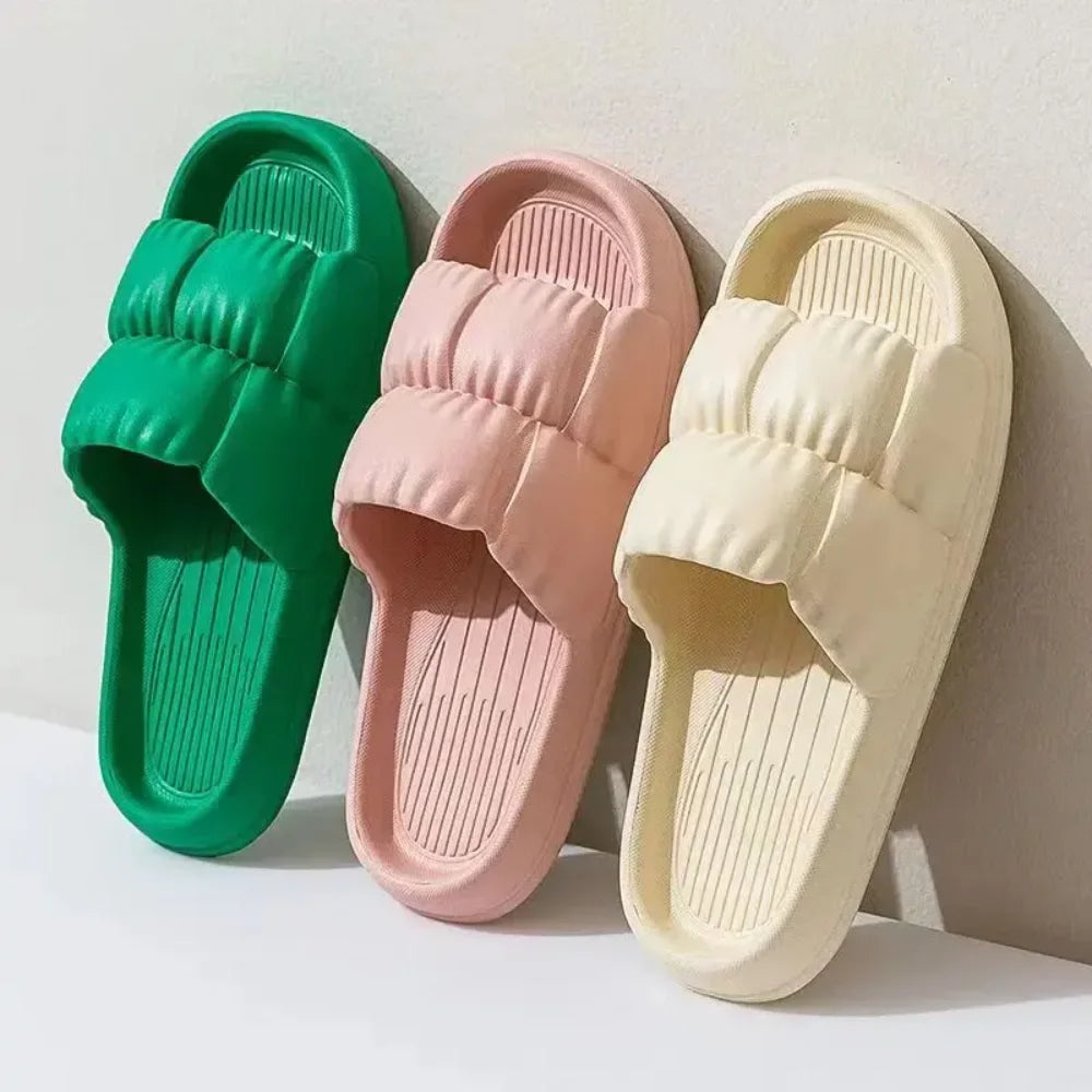 Soft EVA Slippers, Non-Slip Home & Bath Sandals, Comfortable Lightweight Summer Shoes, Cute Unisex Footwear, Durable & Cozy