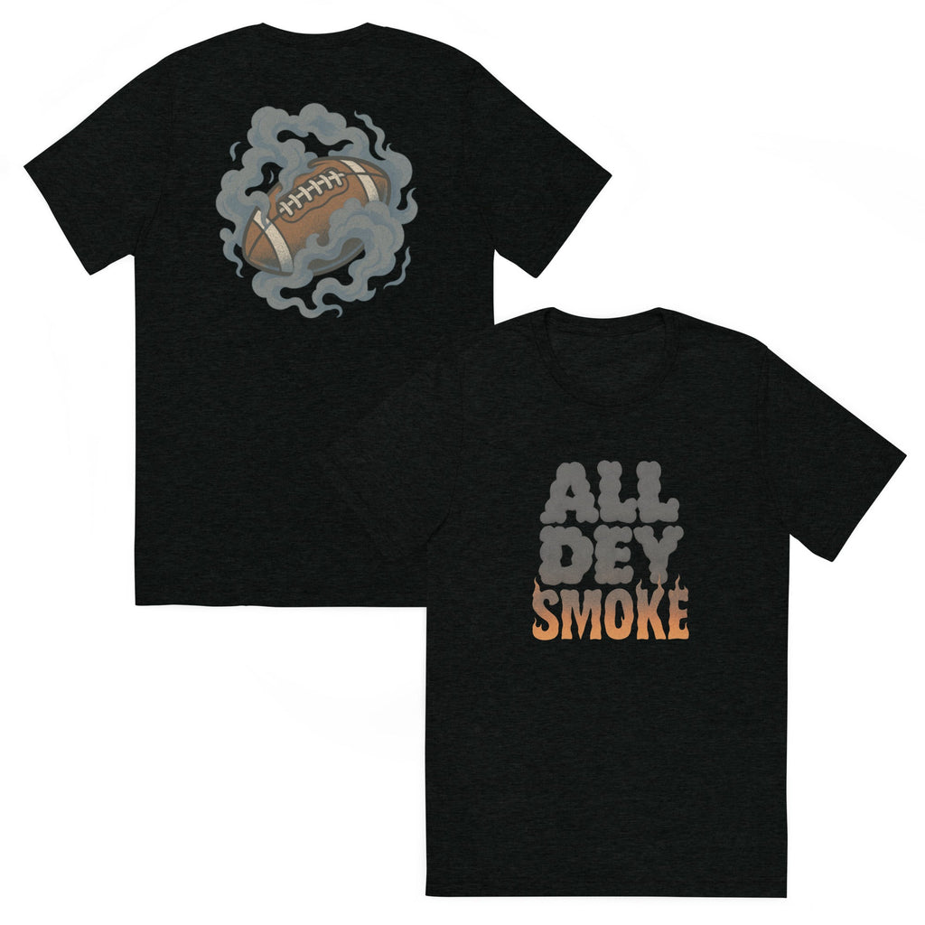 All Dey Smoke T-Shirt | Flame & Smoke Streetwear Design | Elite