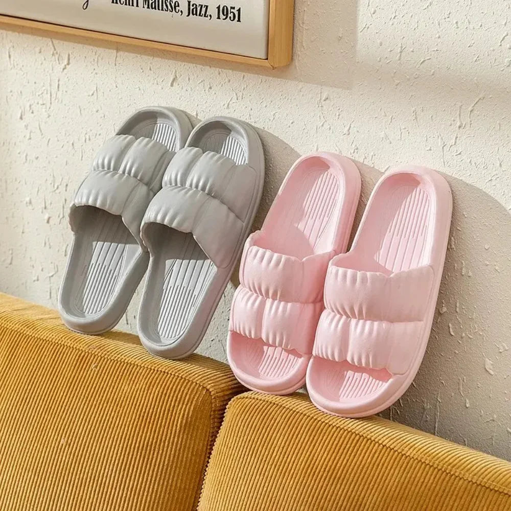 Soft EVA Slippers, Non-Slip Home & Bath Sandals, Comfortable Lightweight Summer Shoes, Cute Unisex Footwear, Durable & Cozy