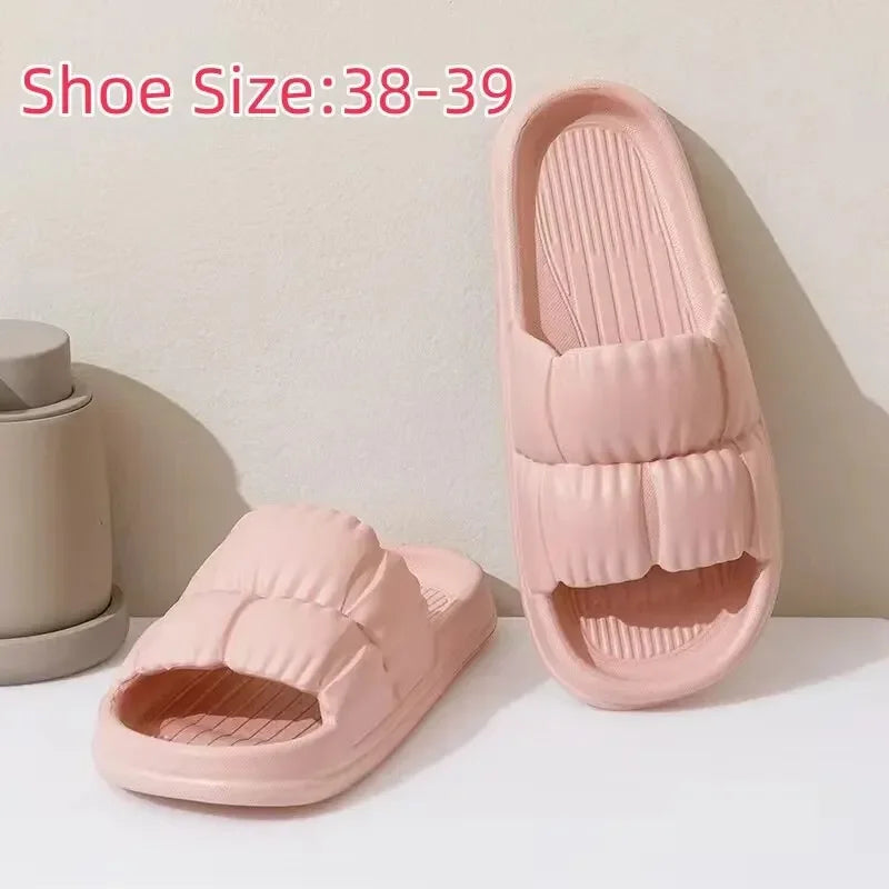 Soft EVA Slippers, Non-Slip Home & Bath Sandals, Comfortable Lightweight Summer Shoes, Cute Unisex Footwear, Durable & Cozy